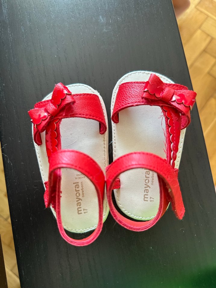 Mayoral kırmızı bebek sandalet - Görsel 3