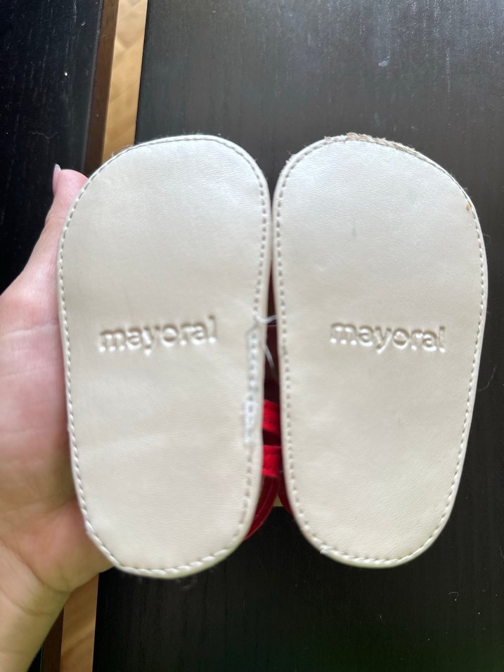 Mayoral kırmızı bebek sandalet - Görsel 4