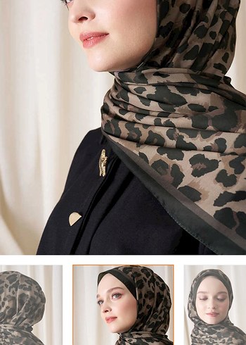 Gri Desenli Kadın Şal - Görsel 3