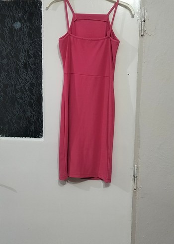 Diğer Pembe Midi Elbise