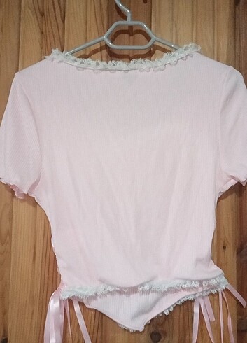 Pembe bluz