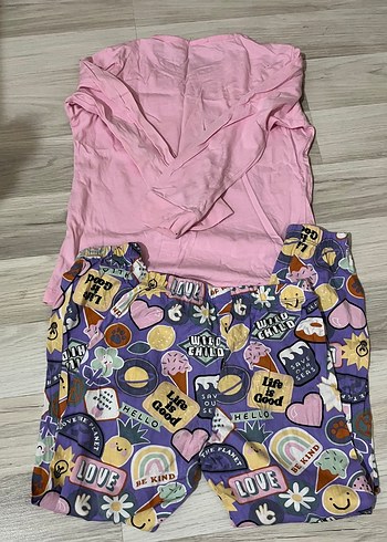 Kız Çocuk Uzun Kollu Pijama Takımı - Görsel 4