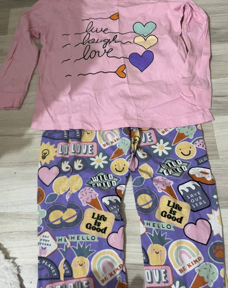 Kız Çocuk Uzun Kollu Pijama Takımı - Görsel 2