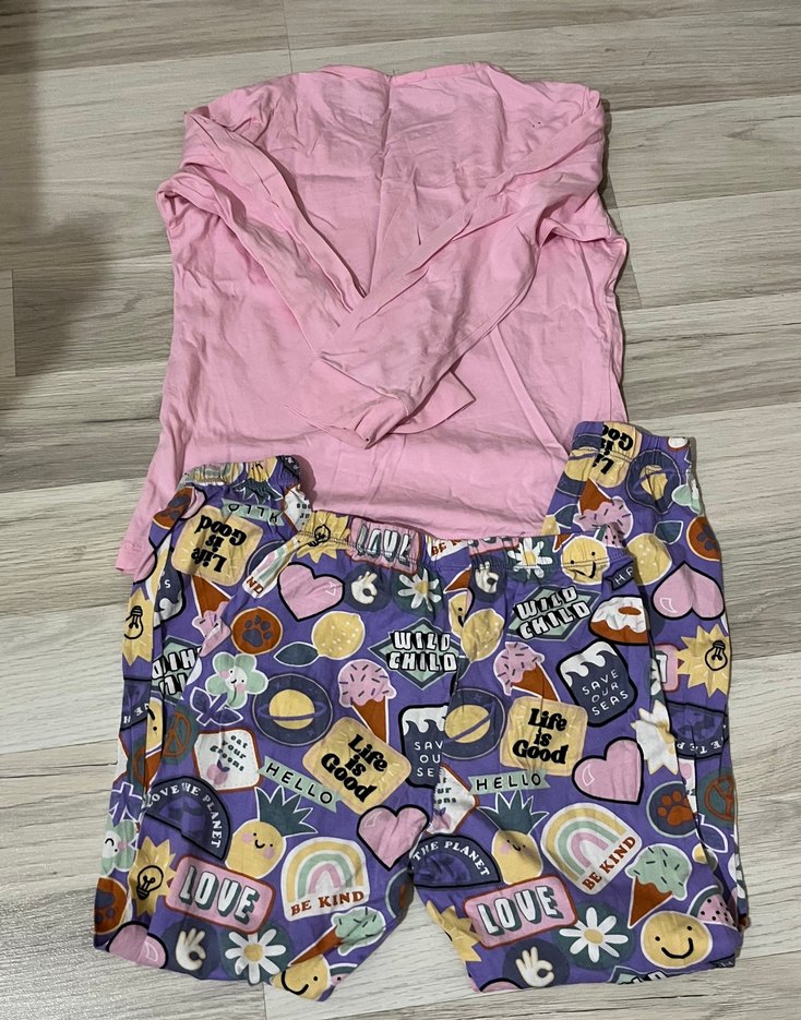 Kız Çocuk Uzun Kollu Pijama Takımı - Görsel 4