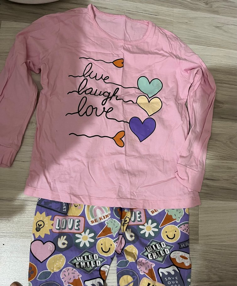 Kız Çocuk Uzun Kollu Pijama Takımı - Görsel 3