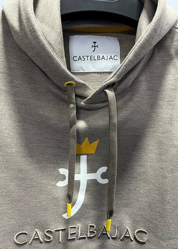 Bej Kapüşonlu sweatshirt - Görsel 3