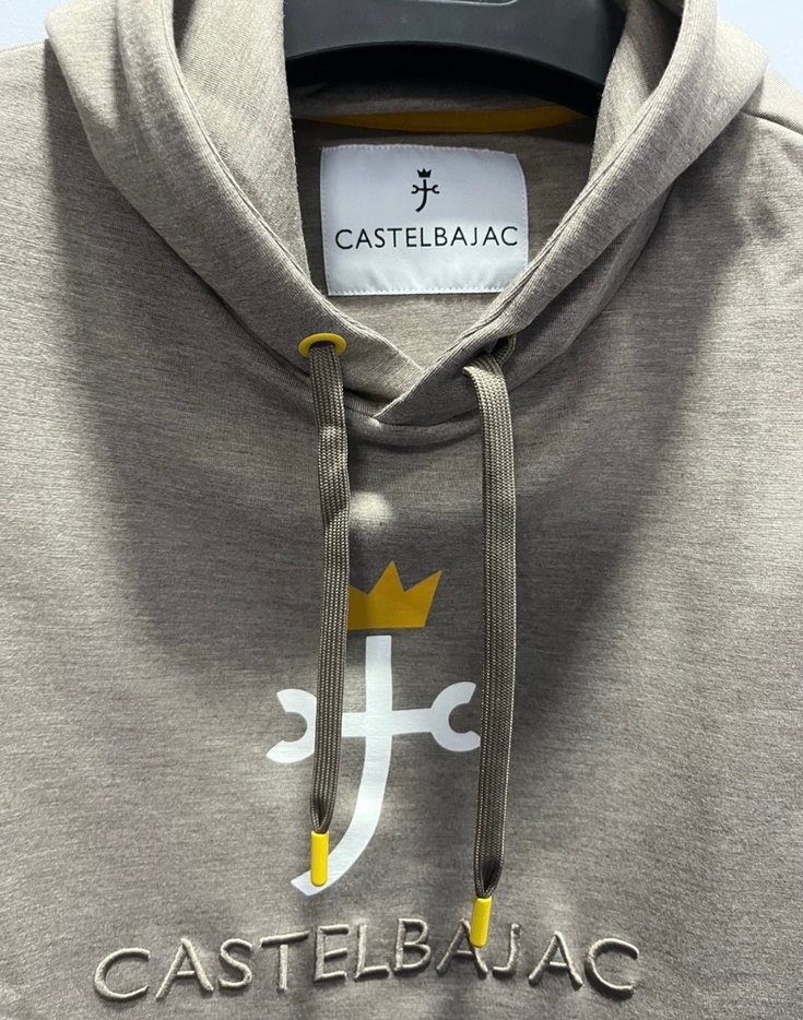 Bej Kapüşonlu  sweatshirt - Görsel 3