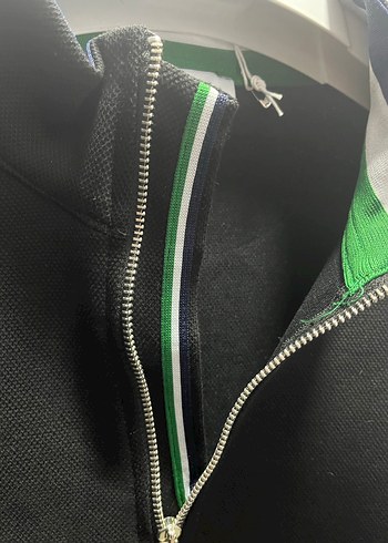 Lacoste Siyah Fermuarlı Sweatshirt - Görsel 7
