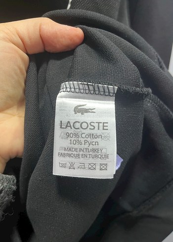 Lacoste Siyah Fermuarlı Sweatshirt - Görsel 6