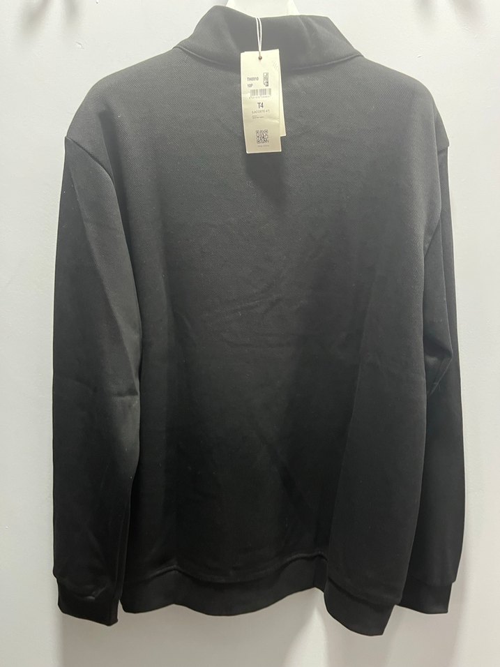 Lacoste Siyah Fermuarlı Sweatshirt - Görsel 4