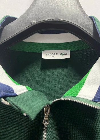 Erkek Yeşil Yarım Fermuarlı Sweatshirt - Görsel 2