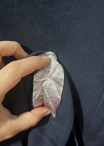 Lacivert kazak - Görsel 3