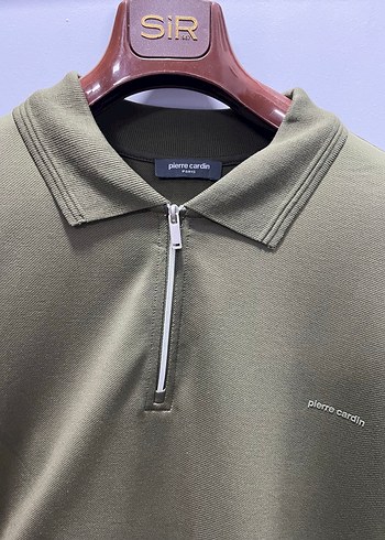 Uzun Kollu Yarım Fermuarlı Erkek Polo Yaka Tişört - Görsel 2
