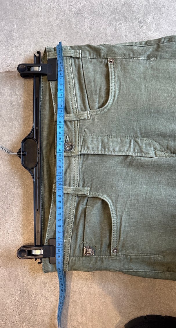 Erkek Haki Regular Fit Denim Pantolon - Görsel 2