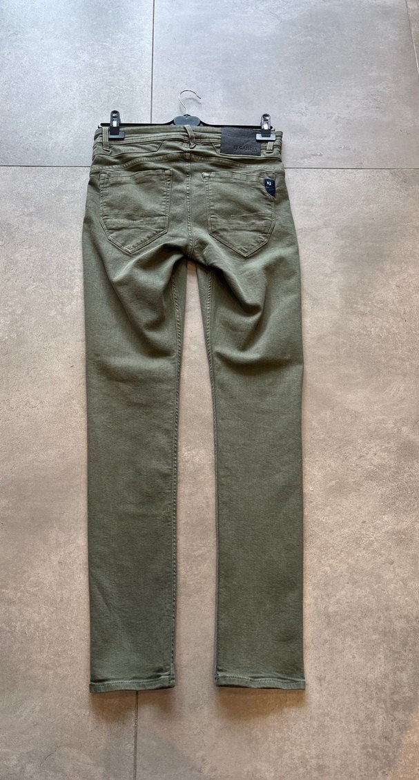 Erkek Haki Regular Fit Denim Pantolon - Görsel 4