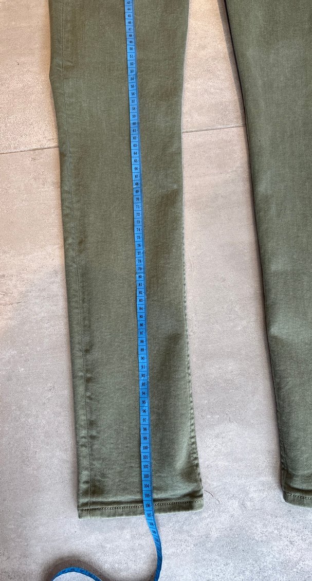 Erkek Haki Regular Fit Denim Pantolon - Görsel 3