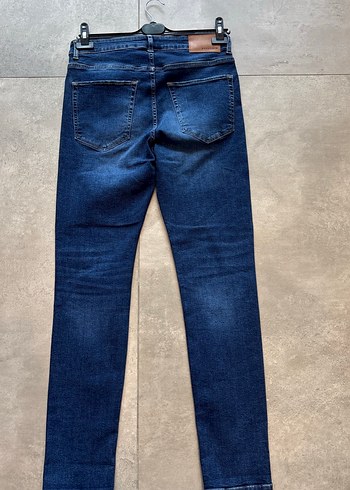 Erkek Mavi Regular Fit Denim Jean - Görsel 4