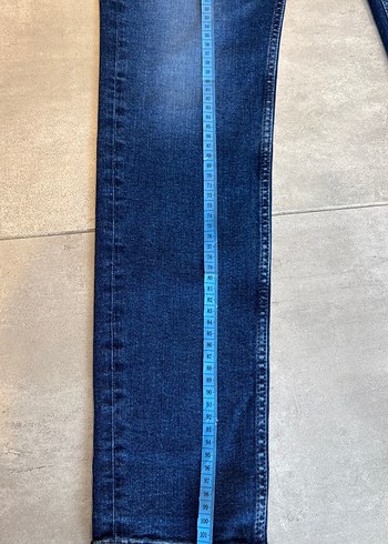 Erkek Mavi Regular Fit Denim Jean - Görsel 3