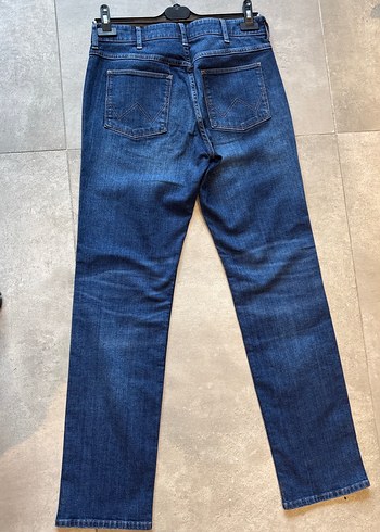 Erkek Regular Fit Lacivert Denim Pantolon - Görsel 4