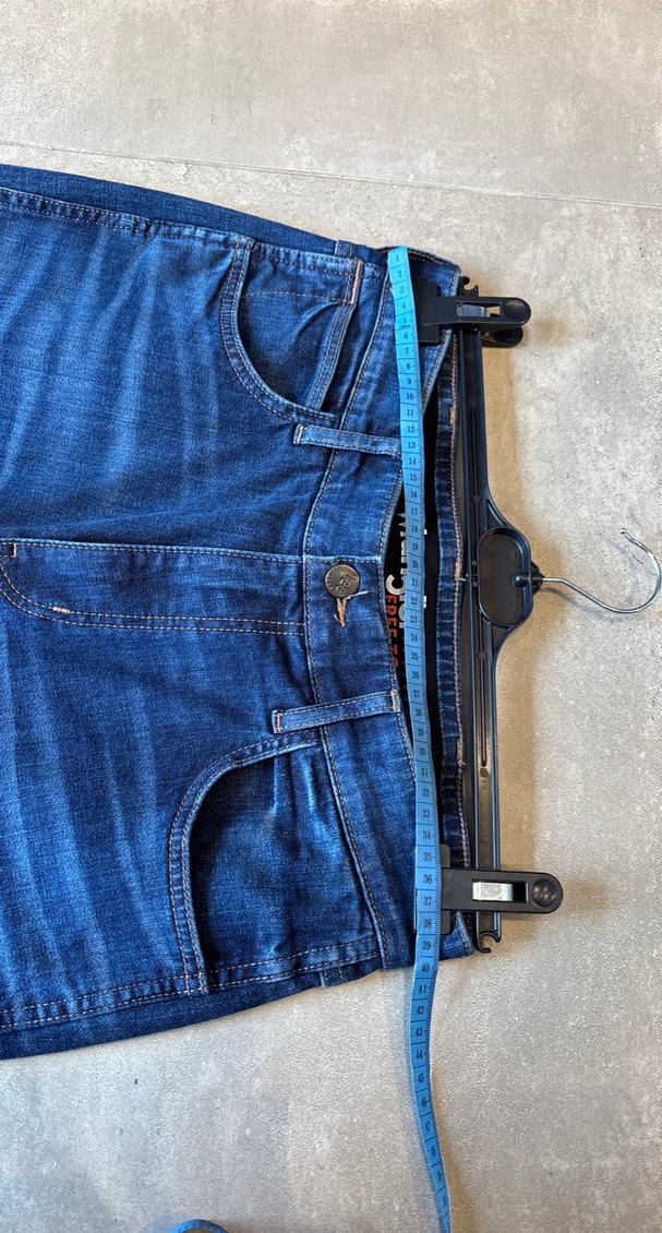 Erkek Regular Fit Lacivert Denim Pantolon - Görsel 2