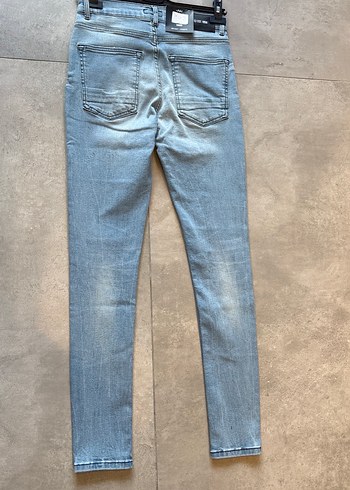 Erkek Mavi Denim Regular Fit Jean - Görsel 5