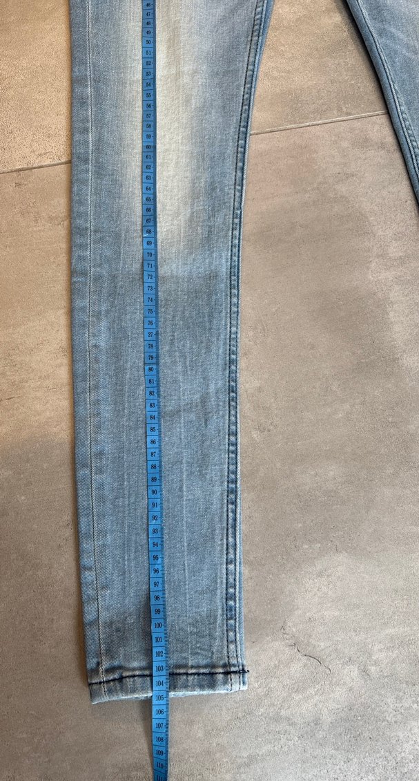 Erkek Mavi Denim Regular Fit Jean - Görsel 3