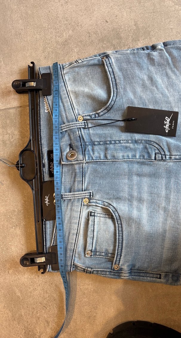 Erkek Mavi Denim Regular Fit Jean - Görsel 2