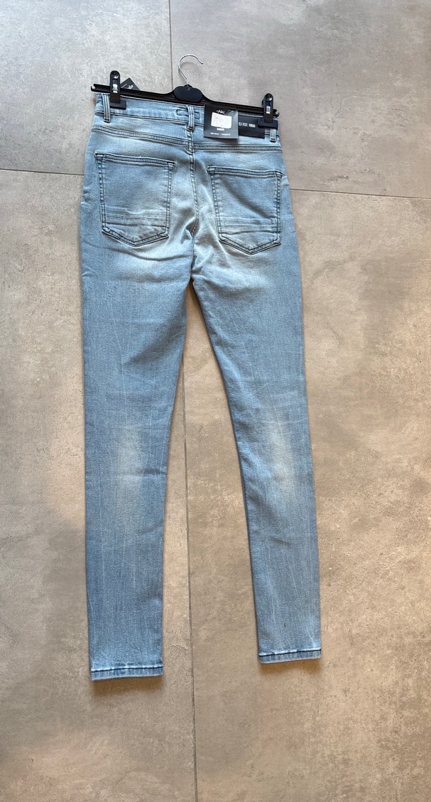 Erkek Mavi Denim Regular Fit Jean - Görsel 5