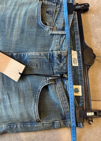 Erkek Regular Fit Mavi Denim Pantolon - Görsel 2