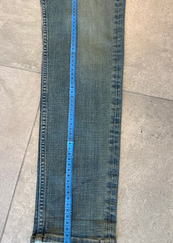 Erkek Regular Fit Mavi Denim Pantolon - Görsel 3