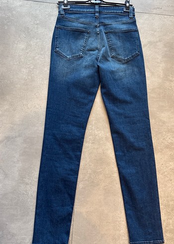 Erkek Lacivert Denim Regular Fit Jean - Görsel 4