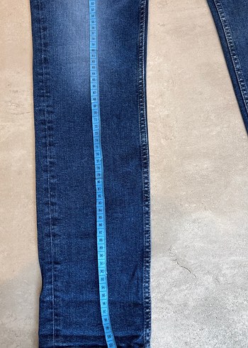 Mavi Parlak Regular Fit erkek Kot Pantolon - Görsel 3