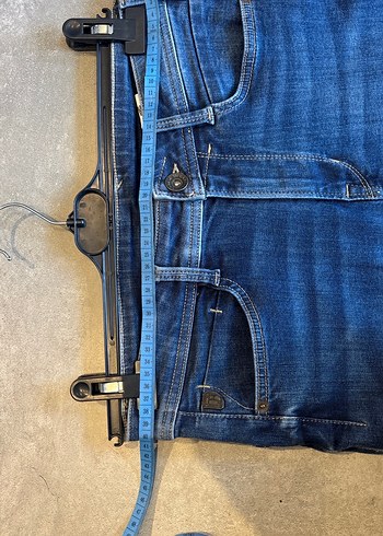 Erkek Lacivert Regular Fit Denim Jean - Görsel 2
