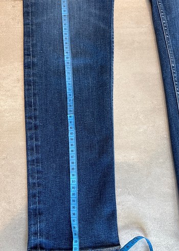 Erkek Lacivert Regular Fit Denim Jean - Görsel 3