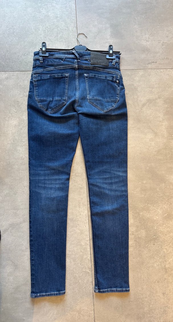 Erkek Lacivert Regular Fit Denim Jean - Görsel 4
