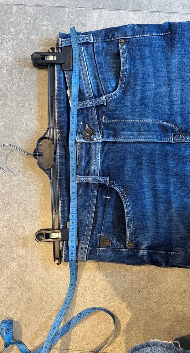 Erkek Lacivert Regular Fit Denim Jean - Görsel 2