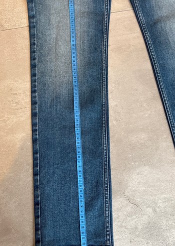 Erkek Lacivert Regular Fit Kot Pantolon - Görsel 3