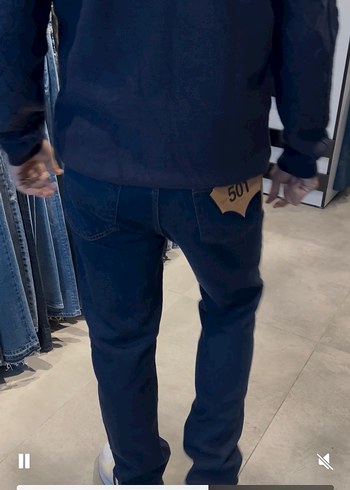 Gri Erkek Denim Kemerli Günlük Kot Pantolon - Görsel 2