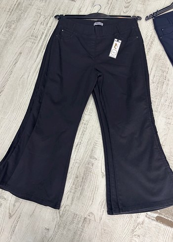 Diğer Sik Siyah Yuksek Bel Pantolon