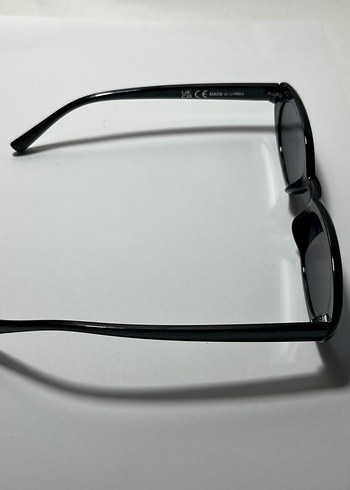 Kadın Siyah Minimalist Gözlük - Görsel 2