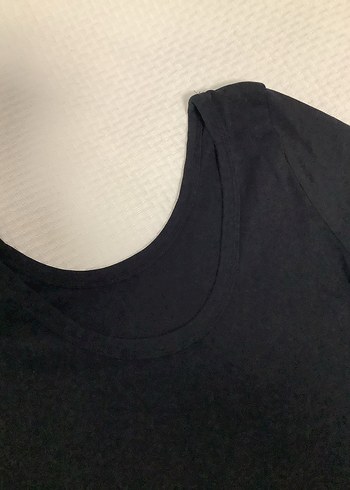 Siyah Uzun Kollu Basic Uzun kol - Görsel 2