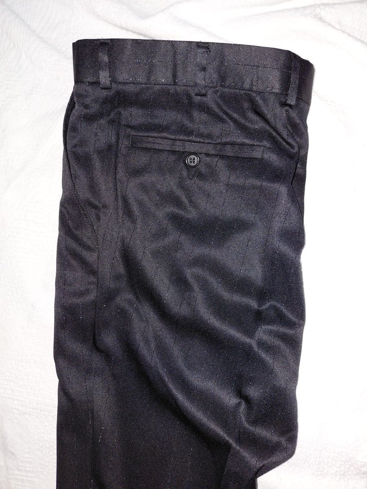 Siyah Düğmeli Erkek Damatlık - Görsel 2