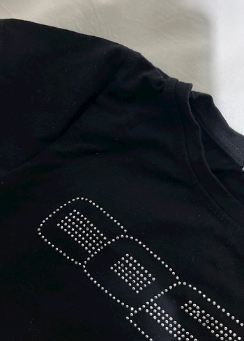 kısa kollu crop - Görsel 2