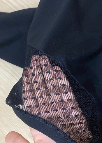 13-14 Yaş Beden Uzun Kollu Siyah Gotik Uzun Elbise