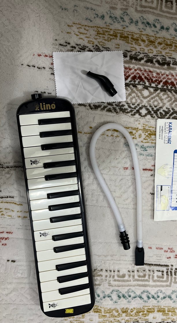 Siyah Baskılı Bebek Çantası Lino - Görsel 3