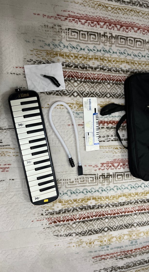 Siyah Baskılı Bebek Çantası Lino - Görsel 2