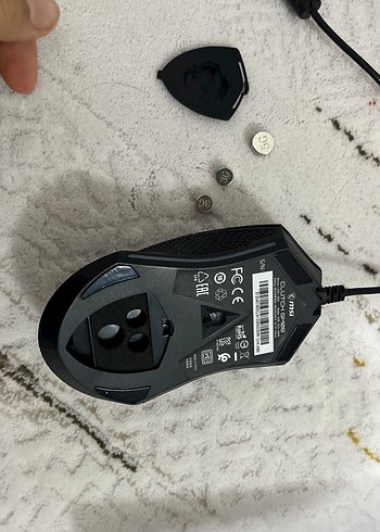 Kablolu Siyah GM08 Oyuncu Mouse - Görsel 3