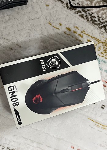Kablolu Siyah GM08 Oyuncu Mouse - Görsel 4