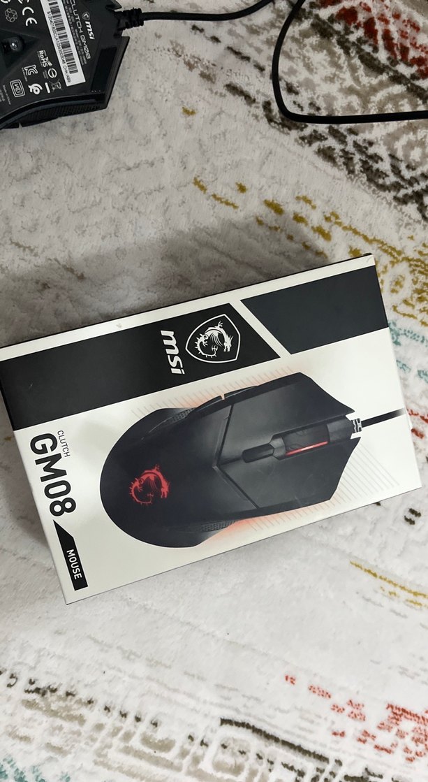 Kablolu Siyah GM08 Oyuncu Mouse - Görsel 4