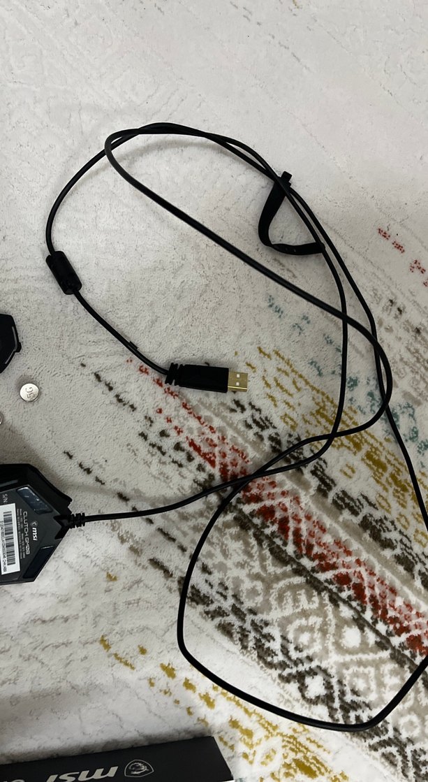 Kablolu Siyah GM08 Oyuncu Mouse - Görsel 5